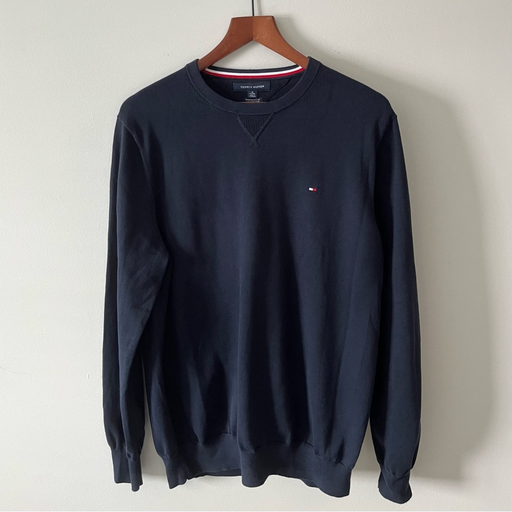 Tommy Hilfiger Navy Blue Sweater